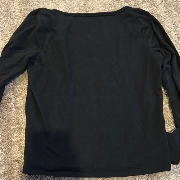 Hollister Women's Black Long Sleeve Top​ - Picture 5 of 5